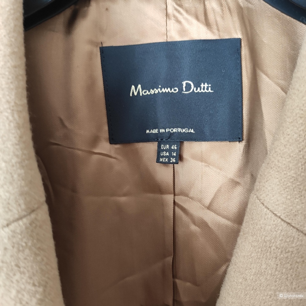 Пальто Massimo Dutti, маркировка 46