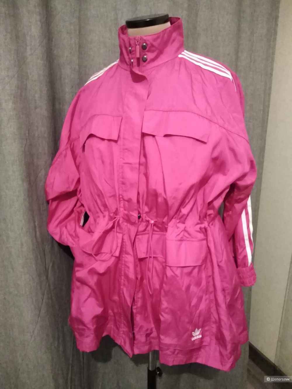 Куртка-ветровка ADIDAS, размер М (реально L -XL)