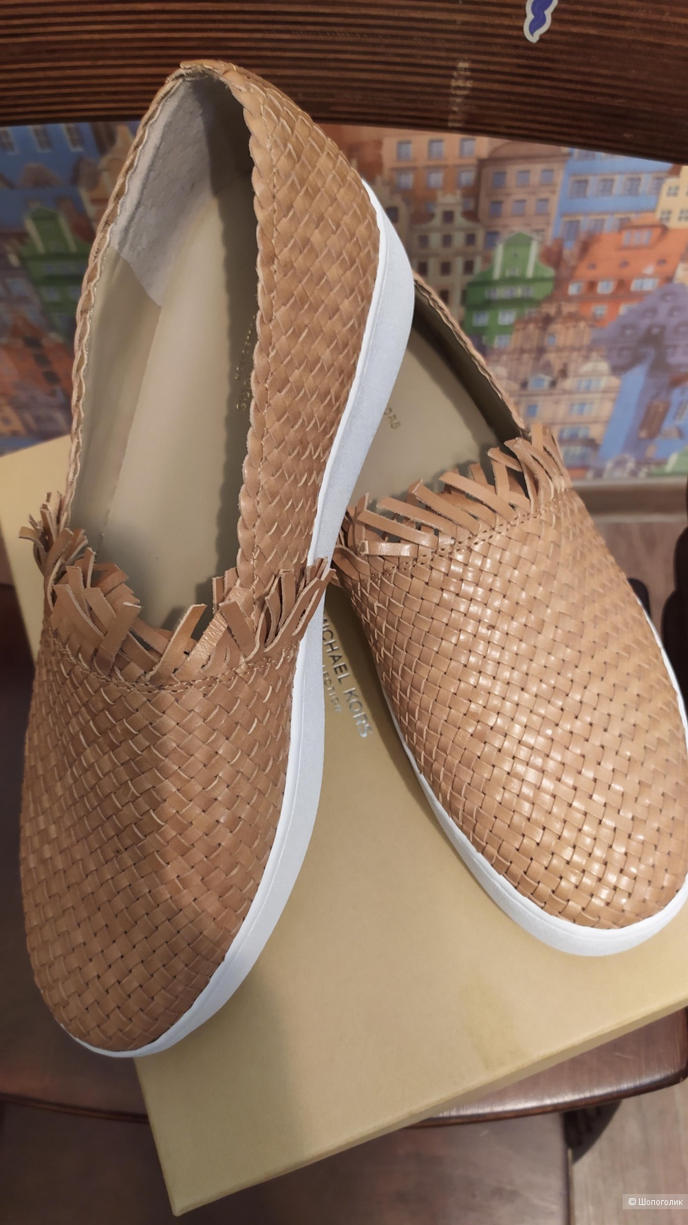 Слипоны MICHAEL KORS COLLECTION, размер 10,5 US (41,5 рус)