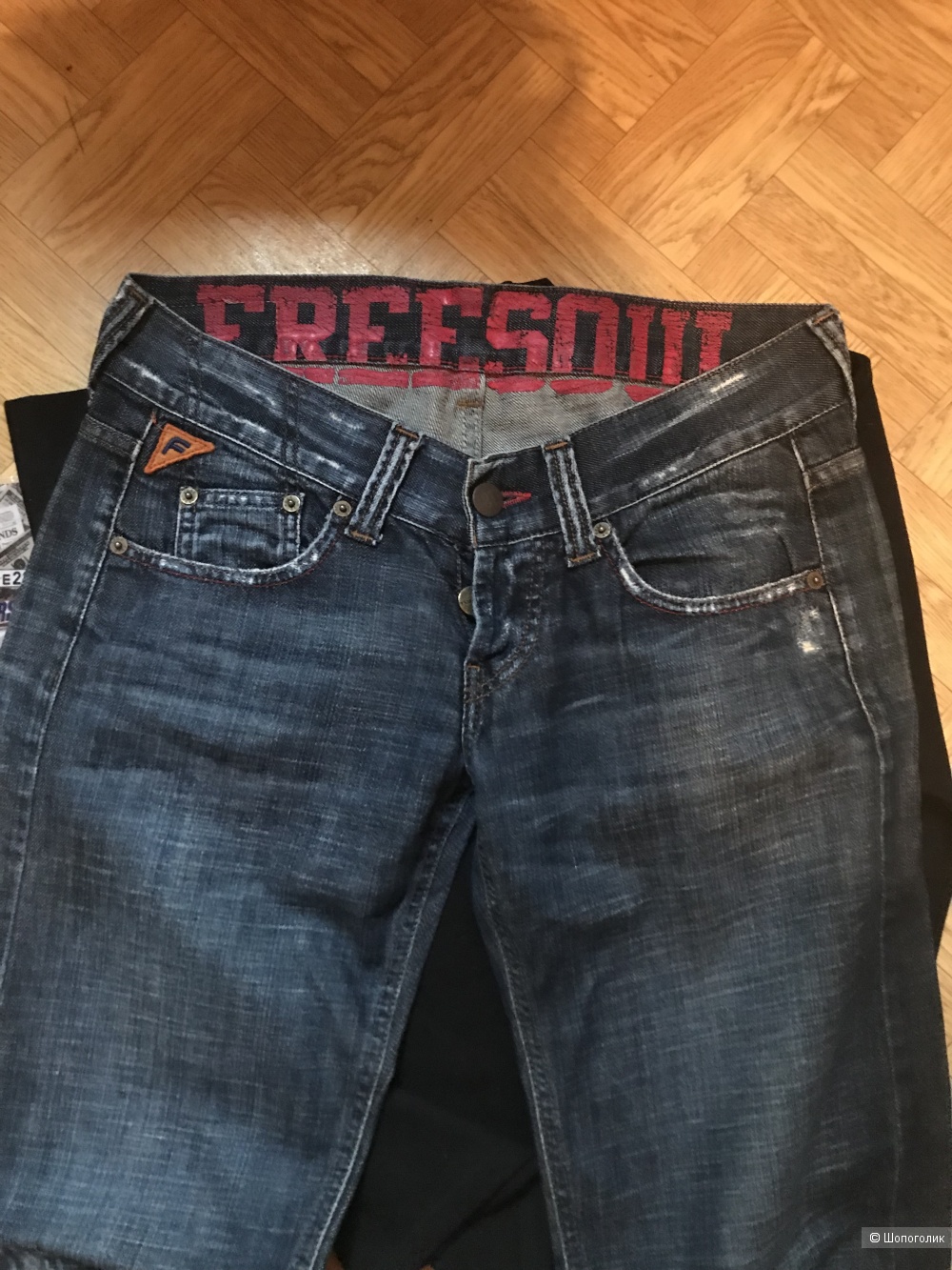 Комплект джинсы FreeSoul,футболка Alexander Konasov,44рус