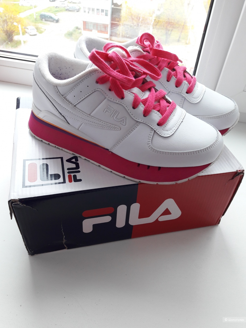 Кроссовки Fila, размер 7,5US