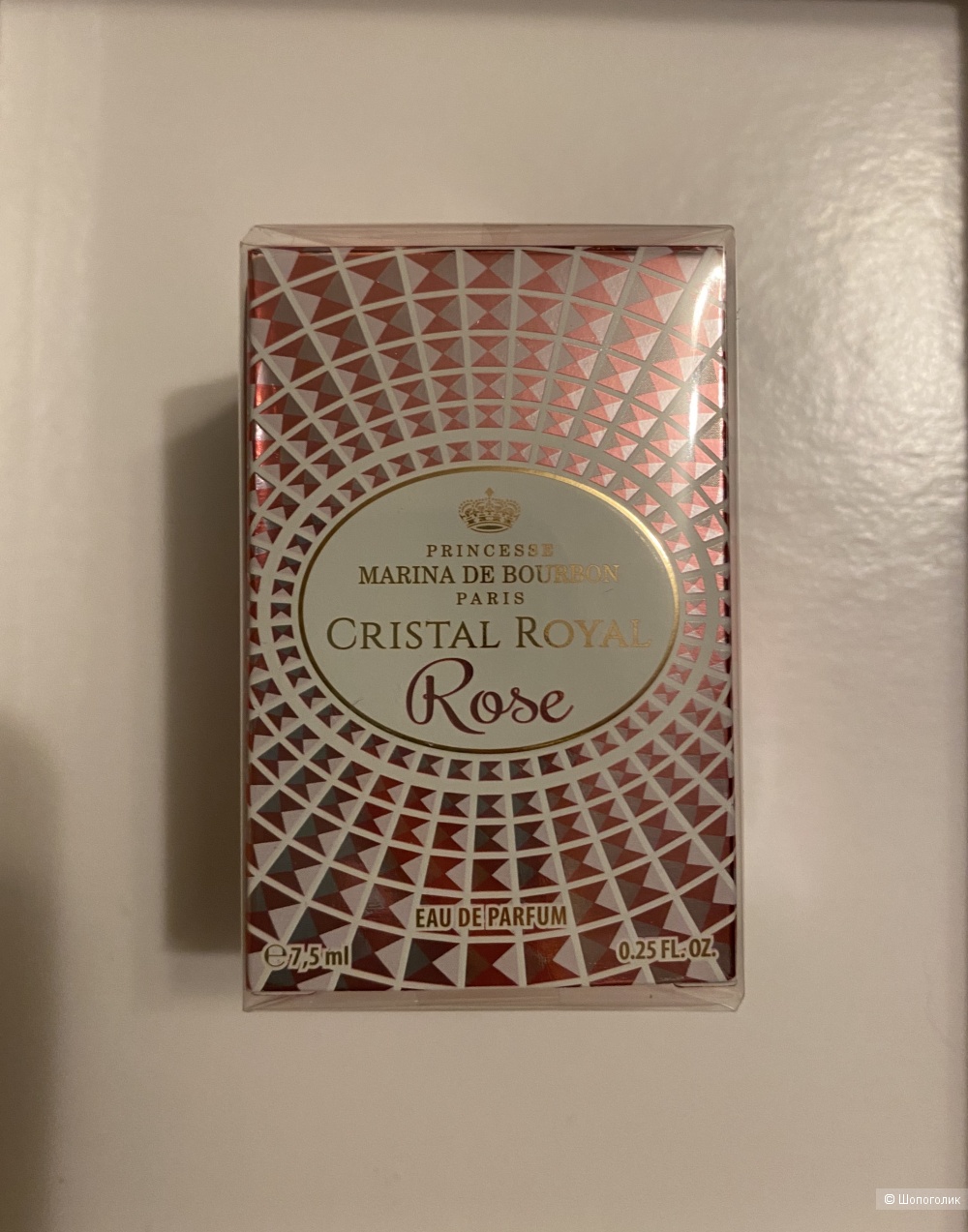 Парфюмерная вода Cristal Royal Rose Marina de Bourbon 7,5 ml