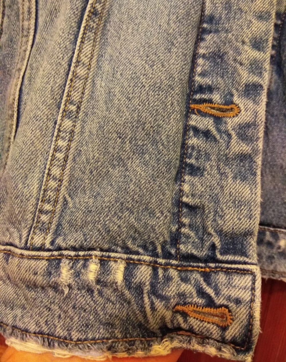 Джинсовая куртка Zara размер s