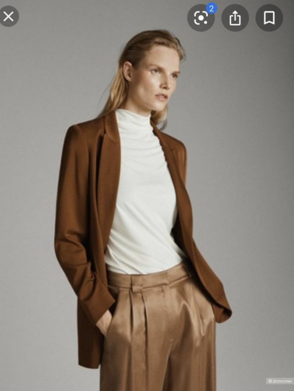 Топ Massimo Dutti новый. Размер М.