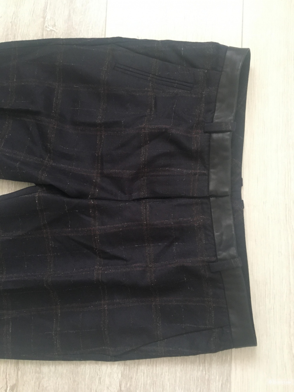 Шерстяные брюки Uterque, 42 размер