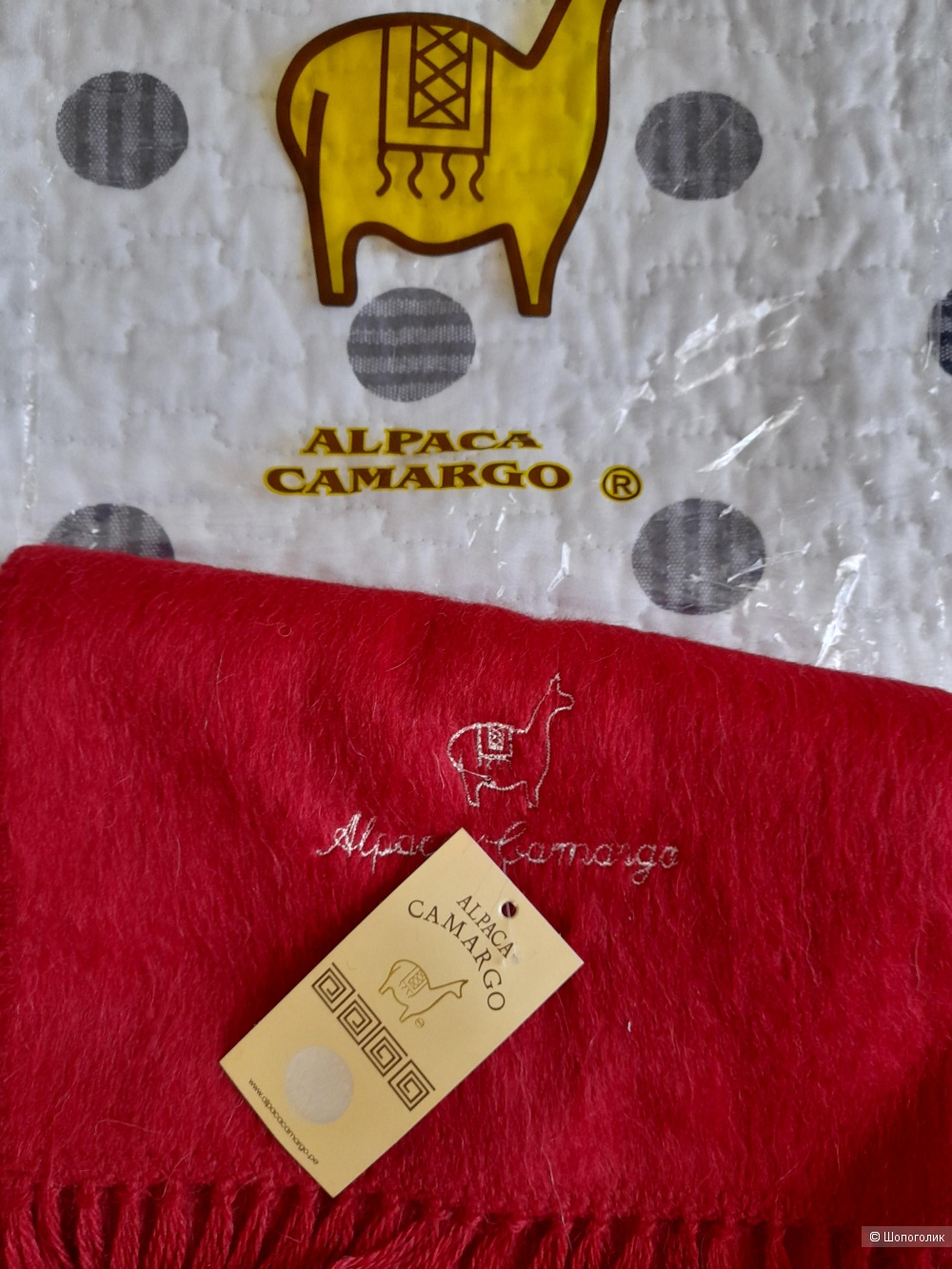 Шарф, унисекс, Alpaca Camargo,one size