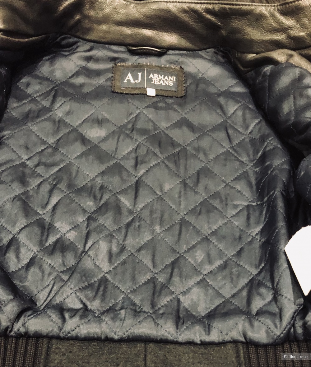 Куртка кожаная Armani Jeans, 40IT