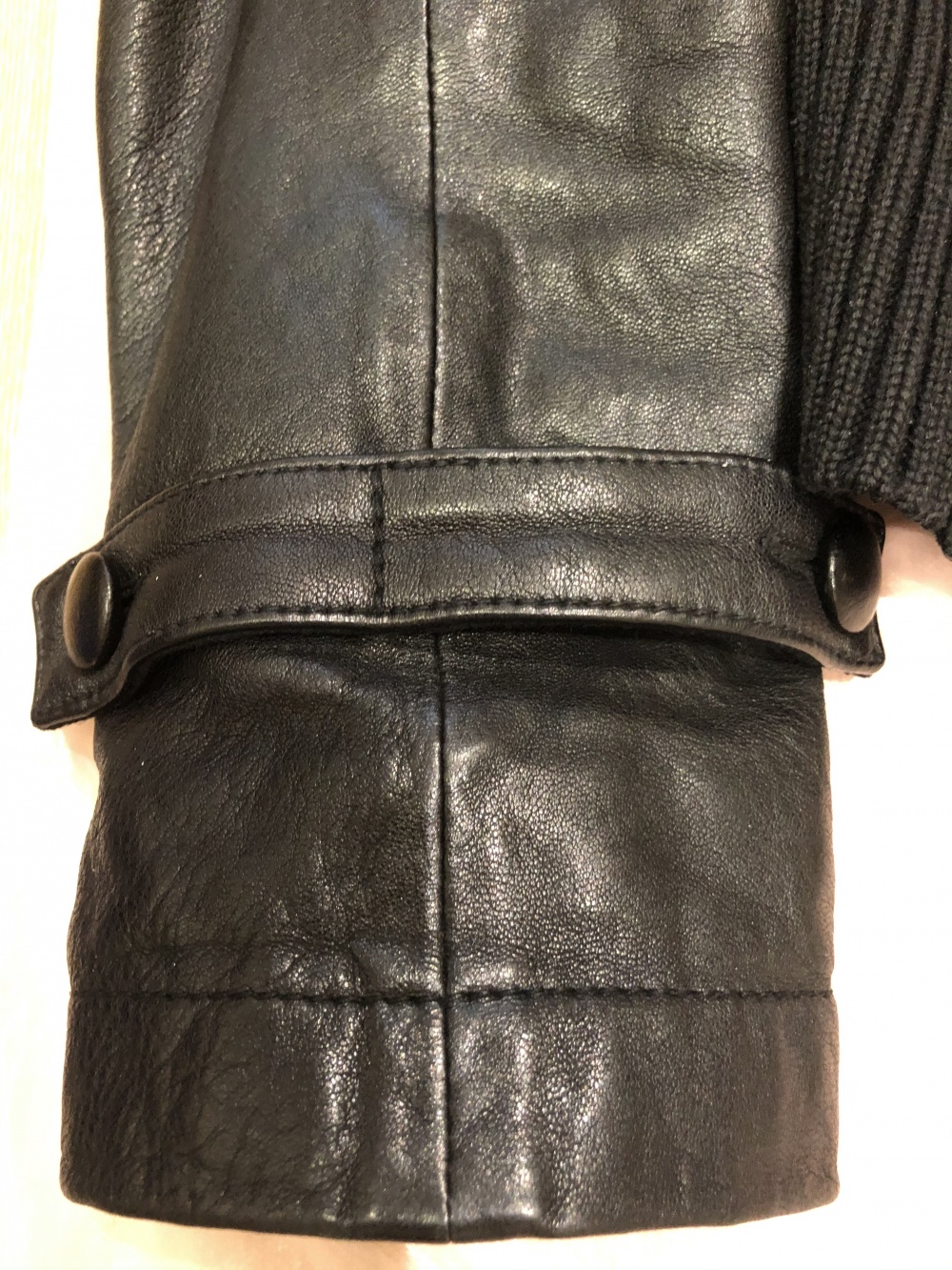 Куртка кожаная Armani Jeans, 40IT