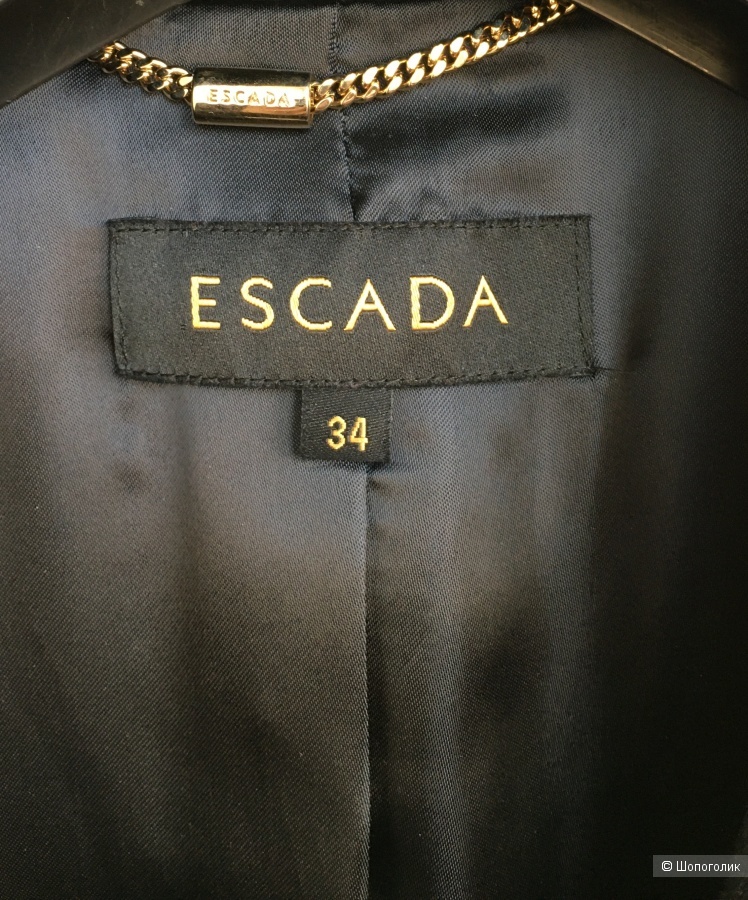 Шерстяное пальто Escada, размер 34