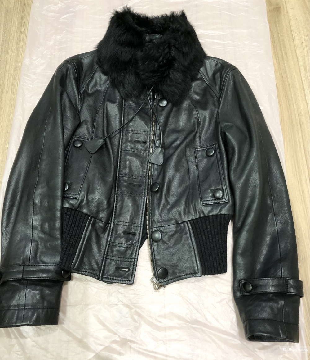 Куртка кожаная Armani Jeans, 40IT