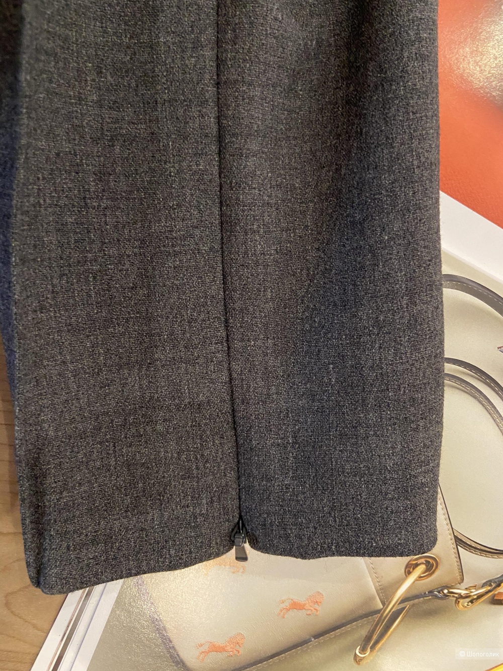 Серые облегающие брюки Michael Kors размер XS