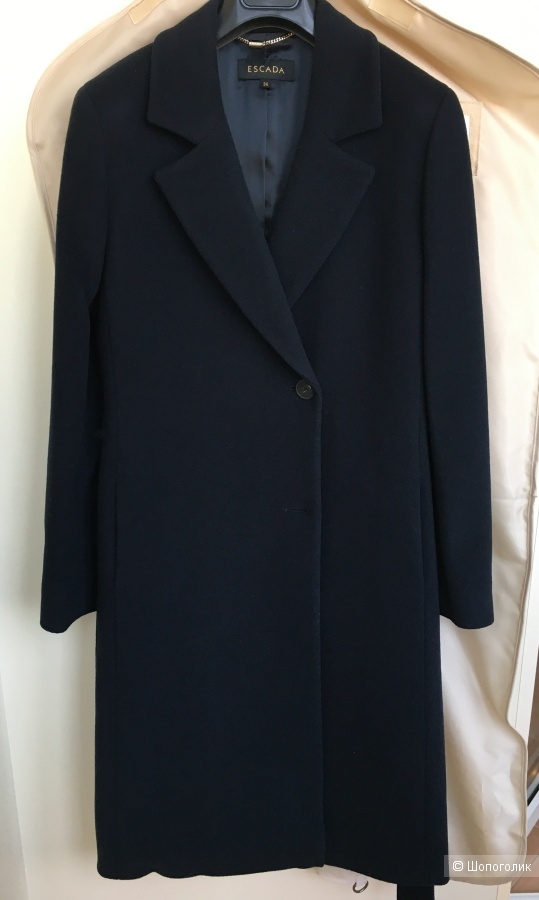 Шерстяное пальто Escada, размер 34