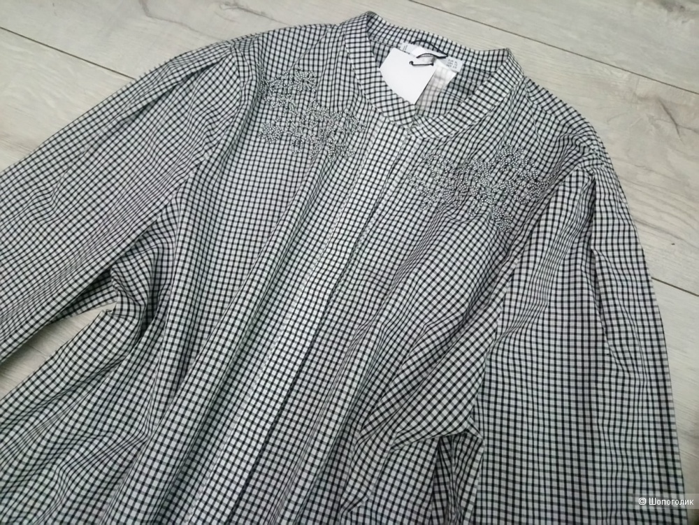 Рубашка с бисером манго, размер росс 48/50