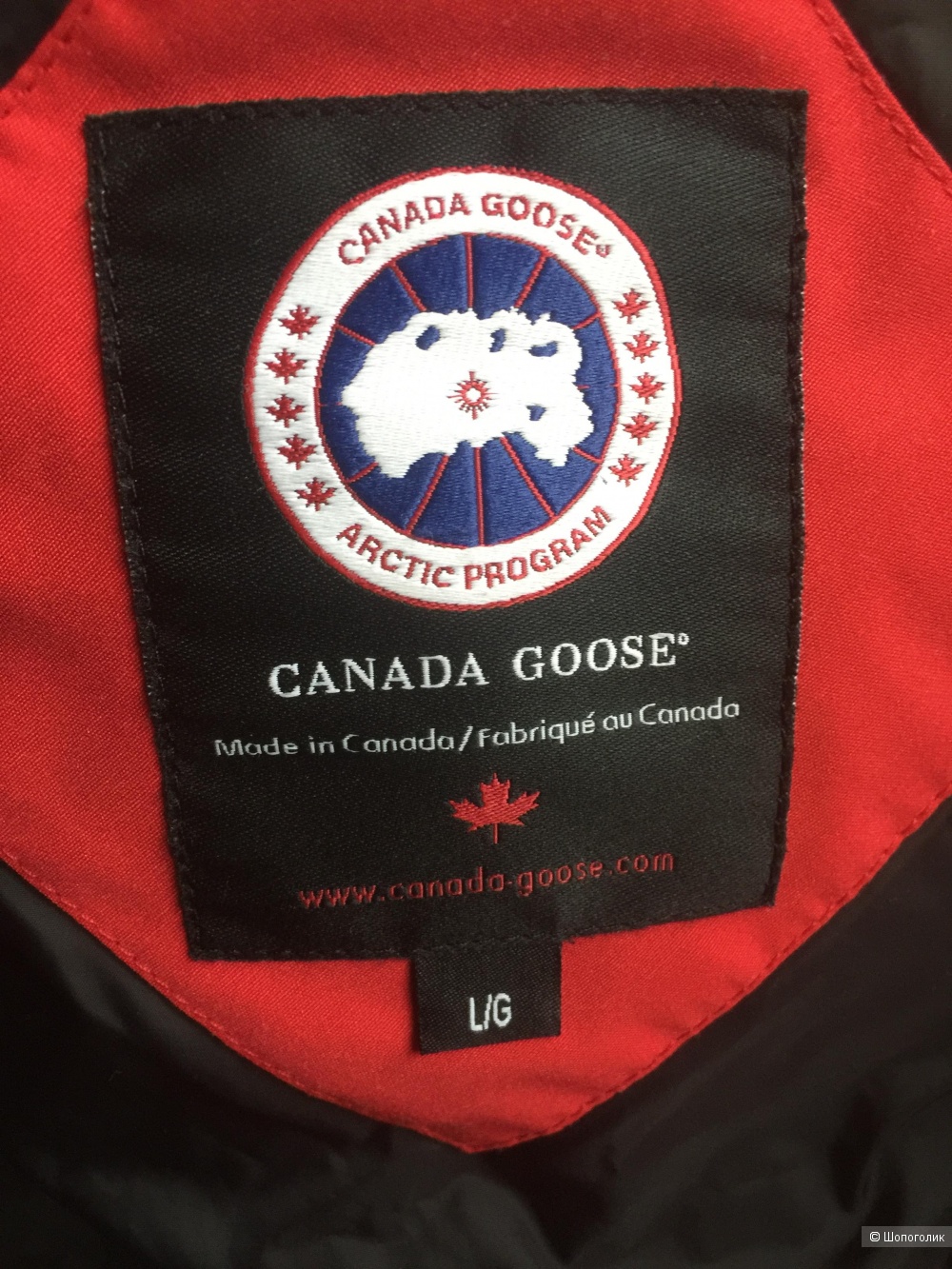 Canada Goose пуховик L
