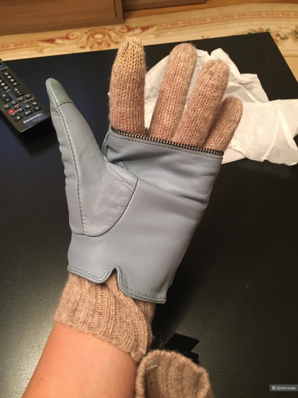 Варежки-перчатки 2 в 1, Echo, 7p