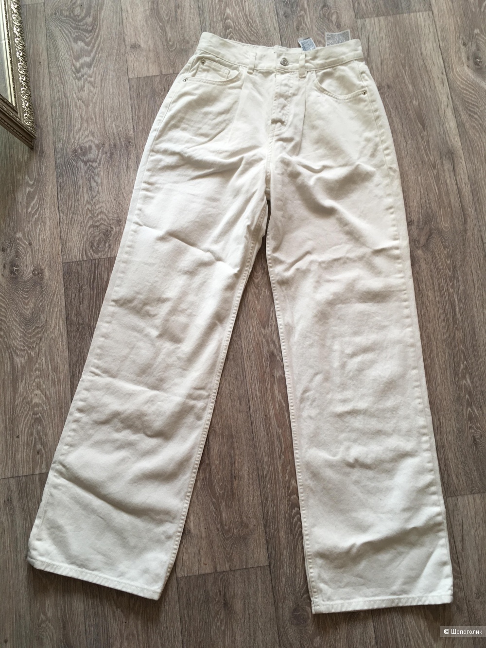 Белые джинсы pull bear 36