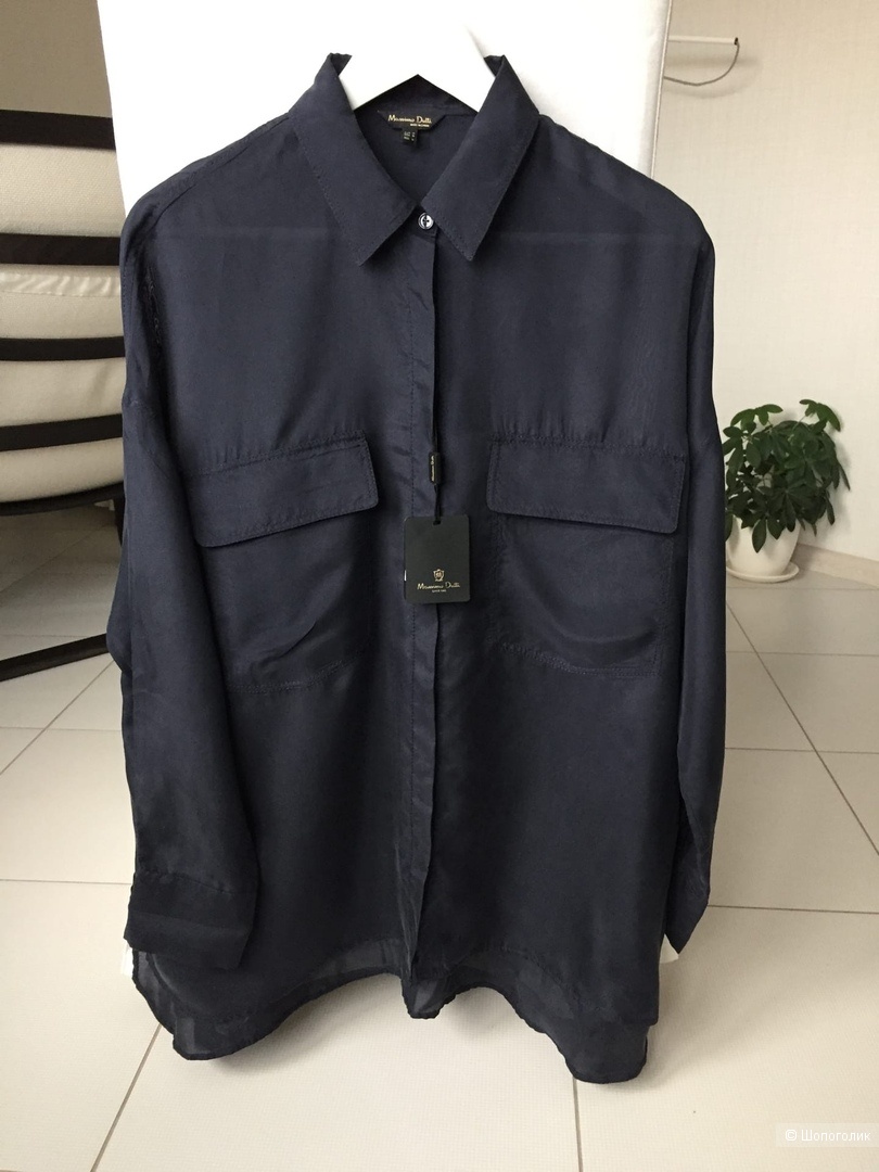 Блузка из шелка Massimo Dutti в размере М