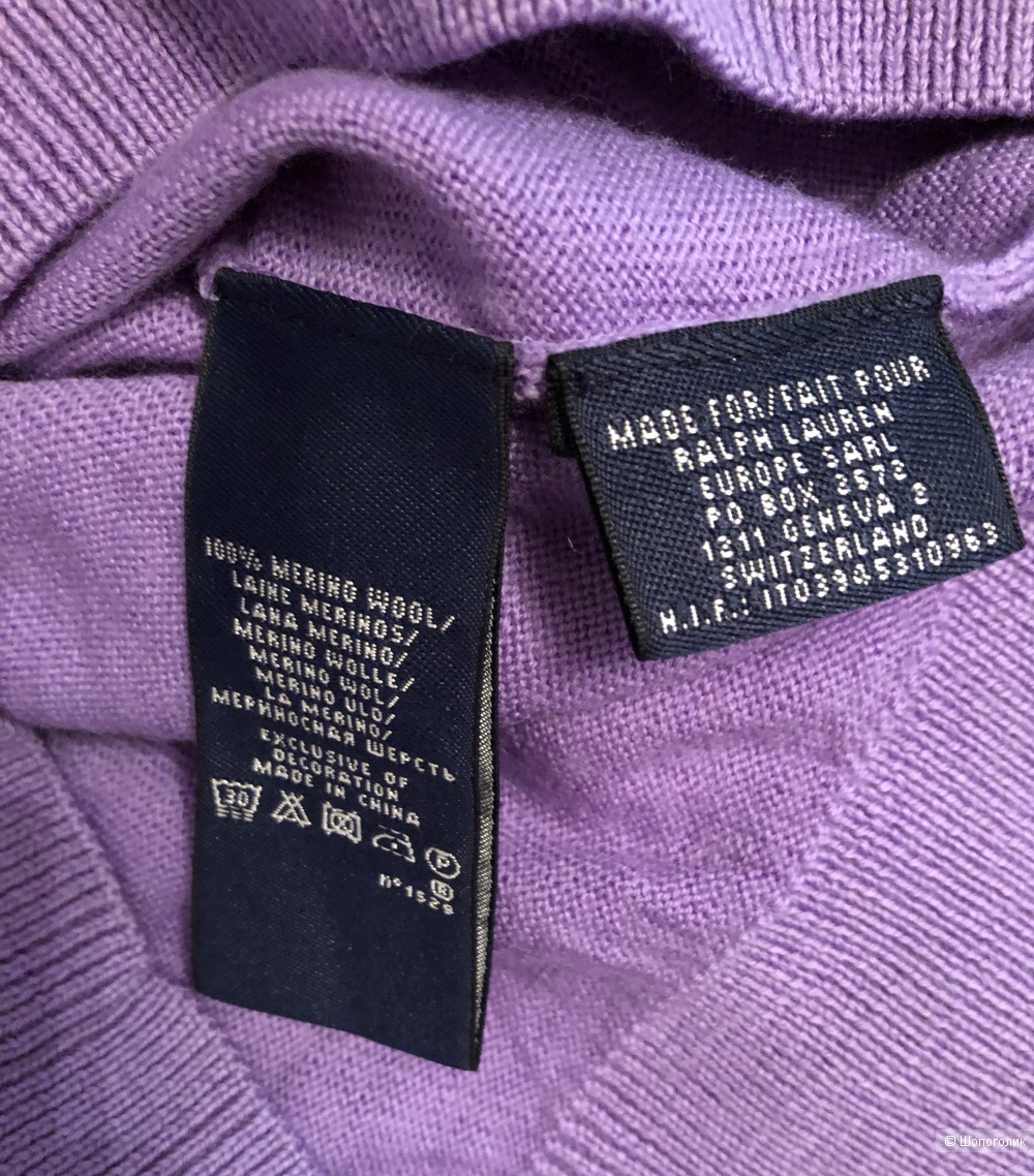 Пуловер Polo Ralph lauren 100% размер M