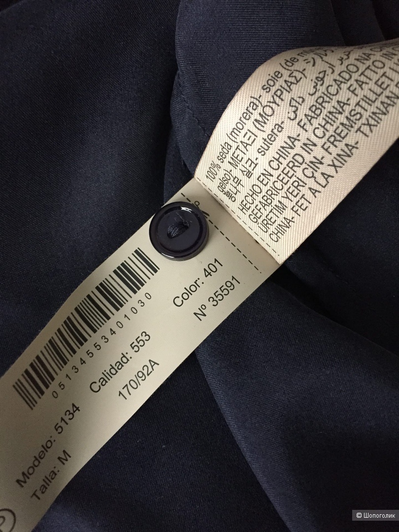 Блузка из шелка Massimo Dutti в размере М