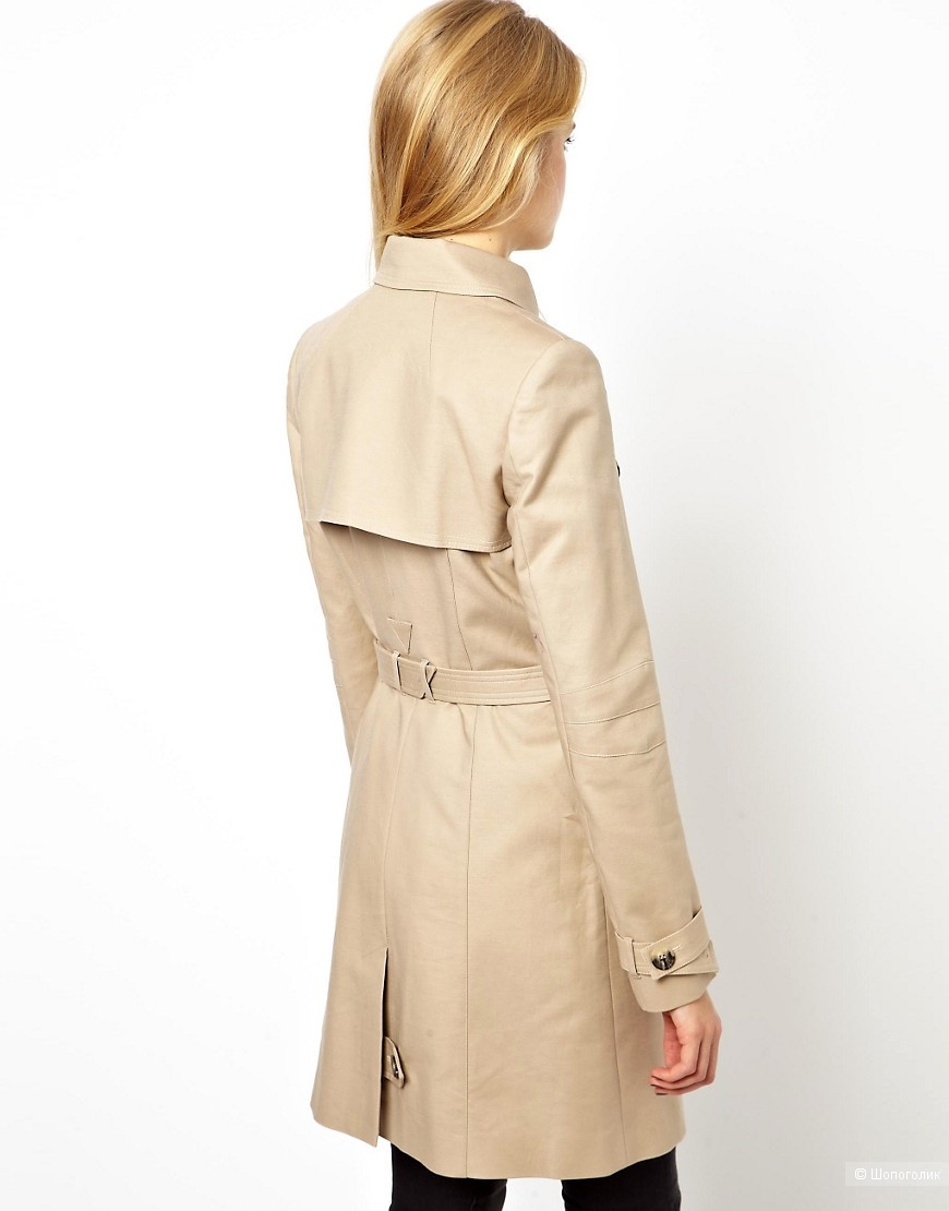 ASOS Premium Trench With Panel Detail, 10 UK