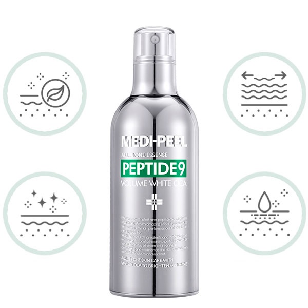 Осветляющая кислородная эссенция с центеллой Medi-peel Peptide 9 Volume White Cica Essence