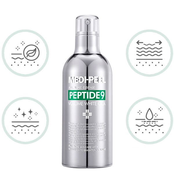 Осветляющая кислородная эссенция с центеллой Medi-peel Peptide 9 Volume White Cica Essence