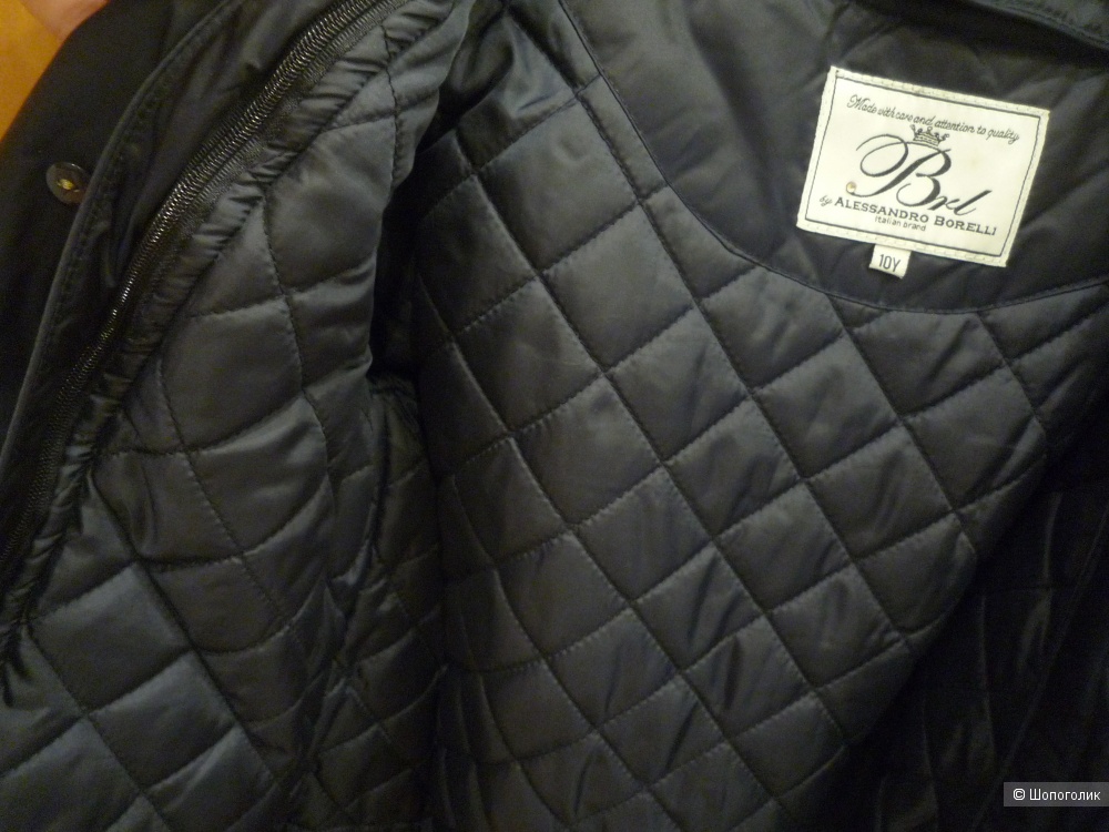 Пальто демисезонное Borelli 2 в 1  размер 10T