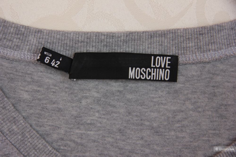 Футболка Love Moschino размер 42IT/S-M