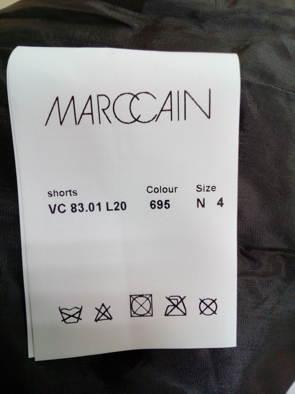 MarcCain шорты кожаные размер 4