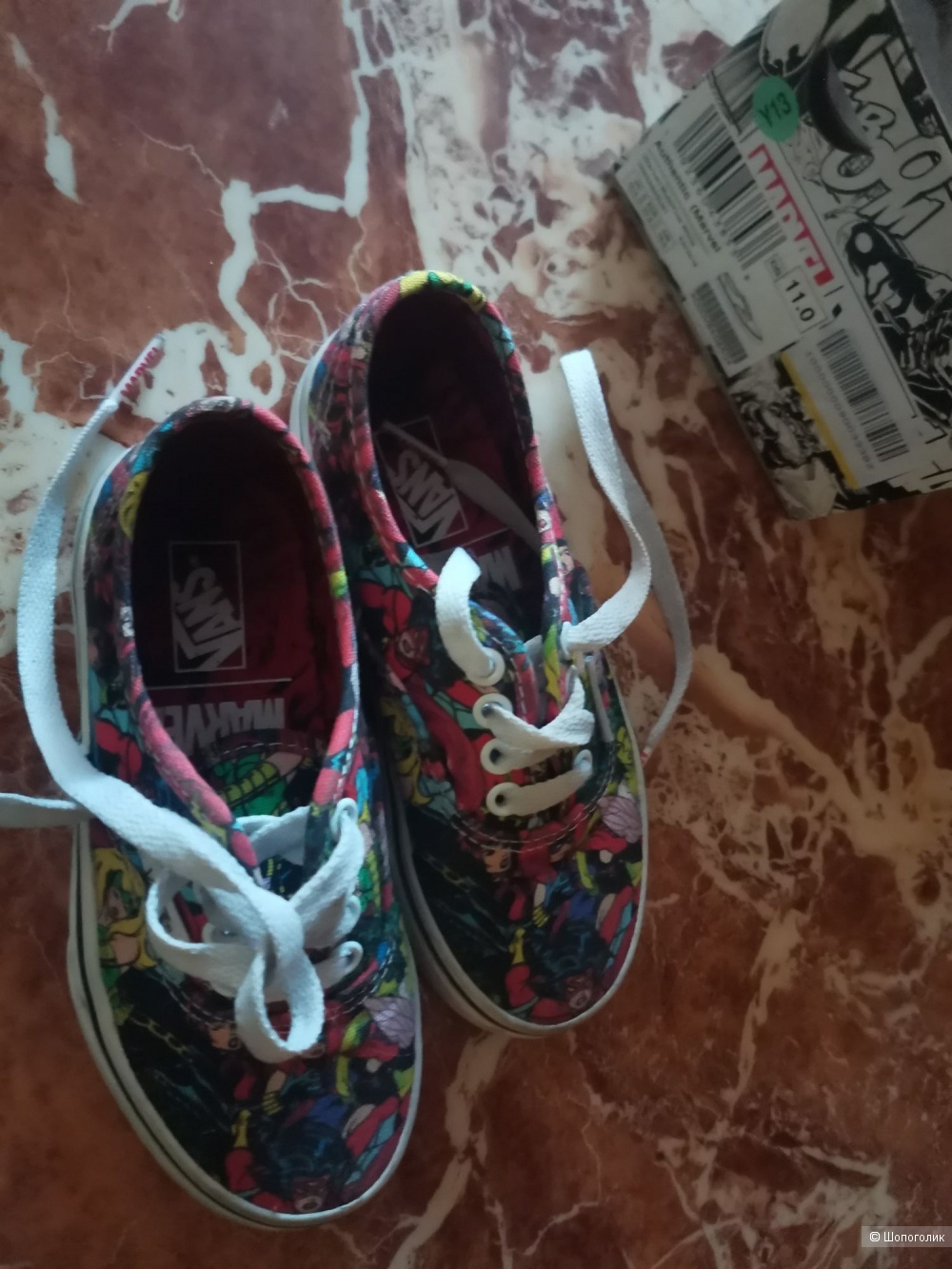 Кеды VANS Marvel размер 27.5