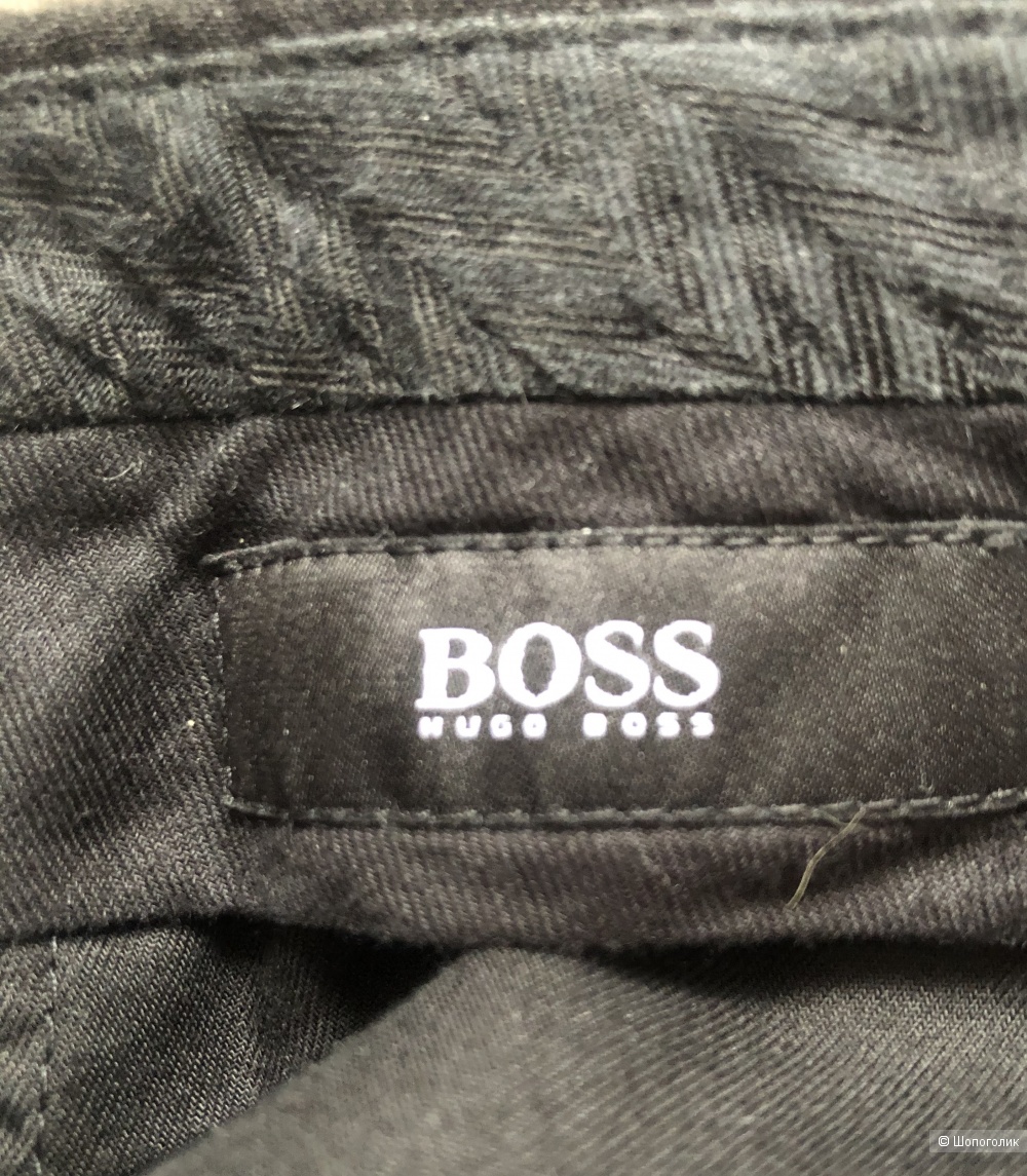 Шерстяные  брюки BOSS , размер 48