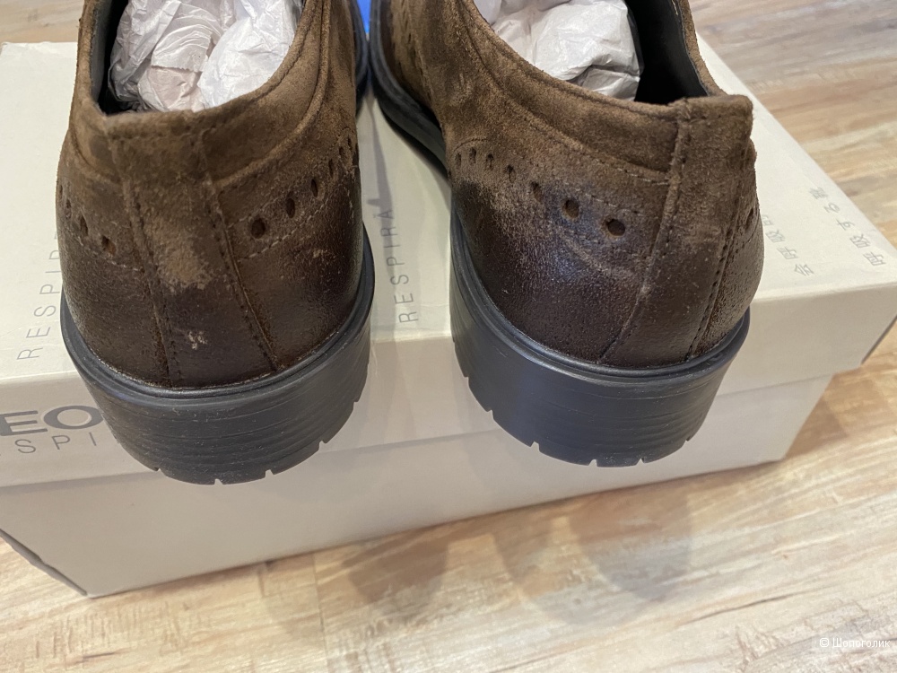 Мужские туфли Geox, размер 46. По стельке 31,5 см.