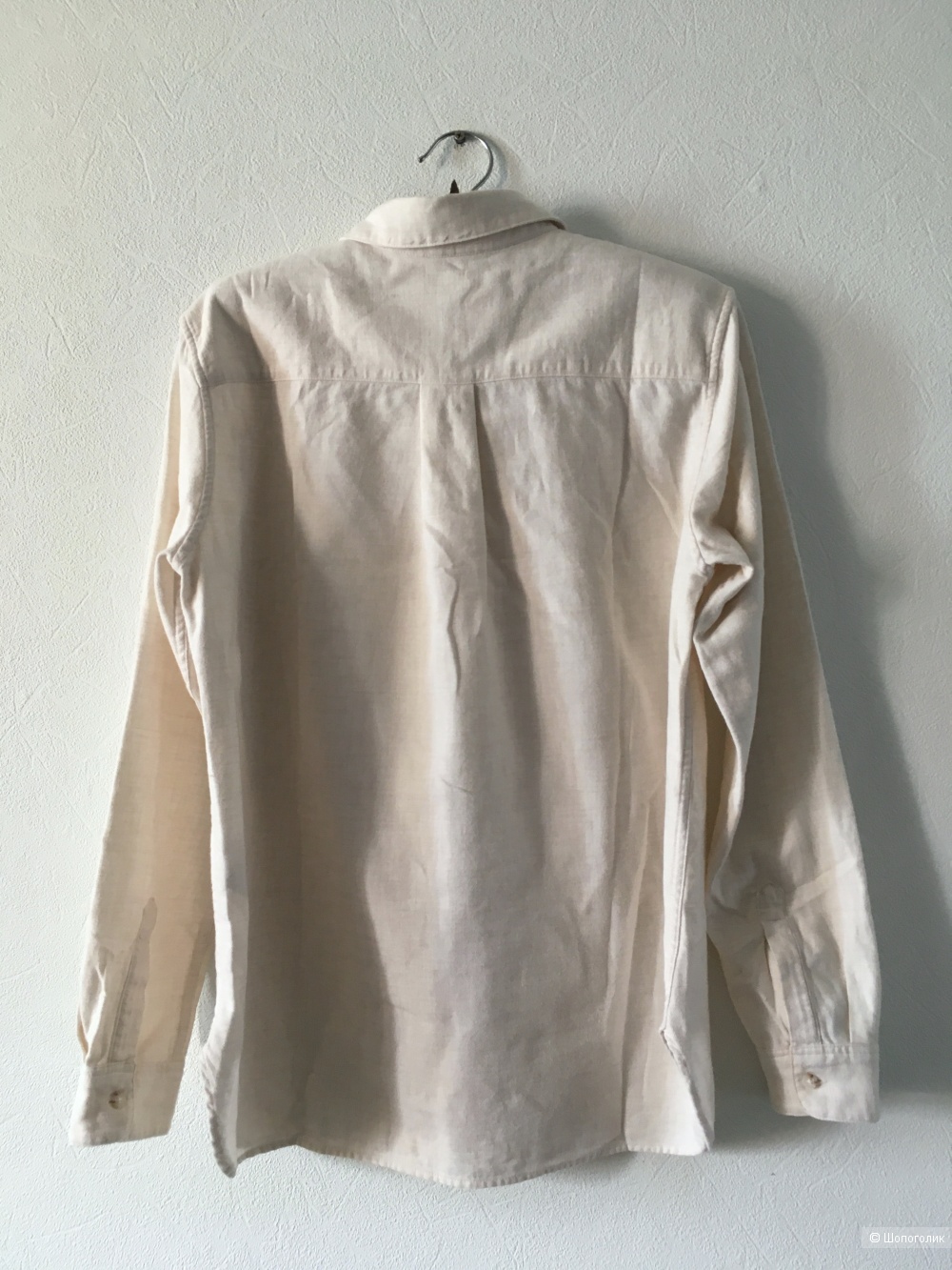 Рубашка Uniqlo, цвет белый, размер M