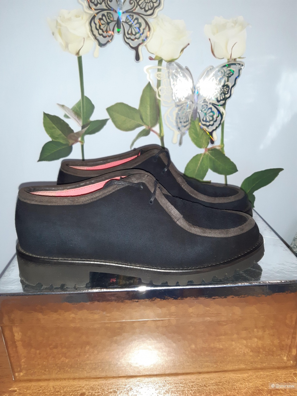 Замшевые ботинки Pas de rouge, размер 36