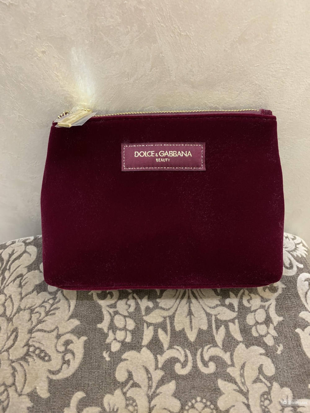 Косметичка Dolce&Gabbana, размер 18/13/5,5
