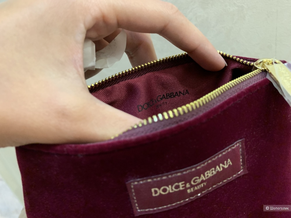 Косметичка Dolce&Gabbana, размер 18/13/5,5