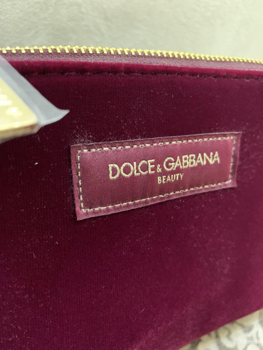 Косметичка Dolce&Gabbana, размер 18/13/5,5