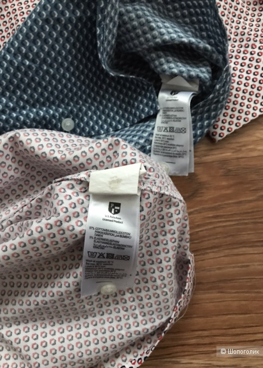 Две рубашки US polo ASSN(USPA), 46 размер