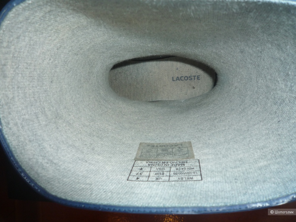 Сапоги резиновые Lacoste 37 размер