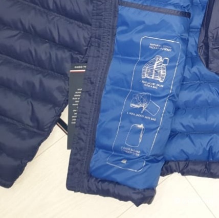 Демисезонный пуховик Tommy Hilfiger, размер 2XL