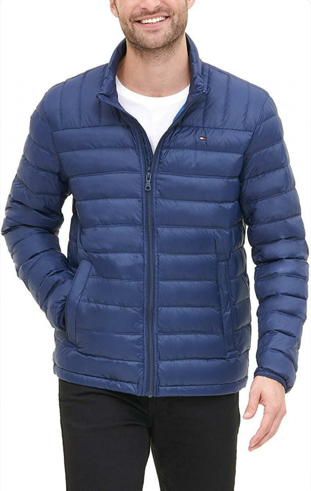 Демисезонный пуховик Tommy Hilfiger, размер 2XL