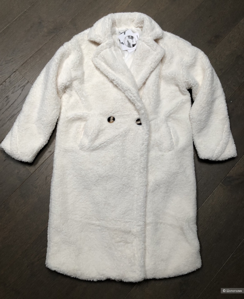 Пальто шуба teddy италия  SEVEN 7 degrees, oversize