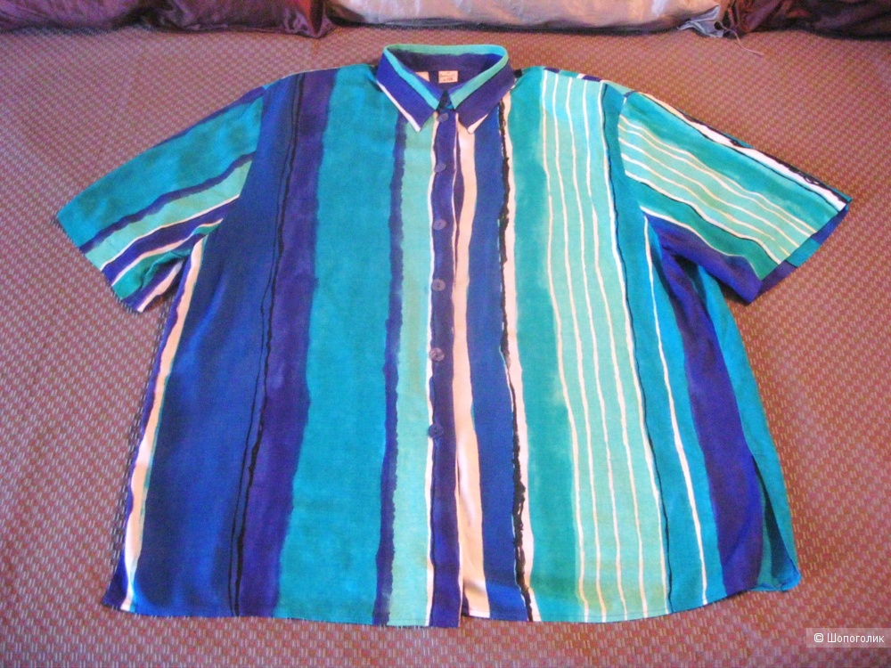 Винтажная блуза/ рубашка, Barollo C. by Fer, 52/58
