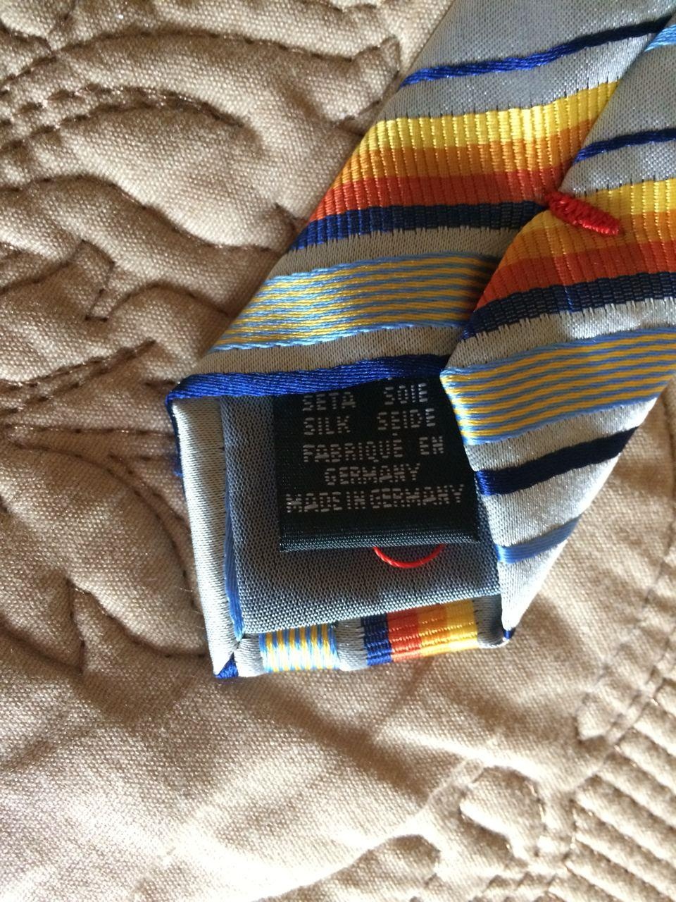 Комплект: 4 шелковых галстука Greg Horman и S.Farichetti ONE SIZE