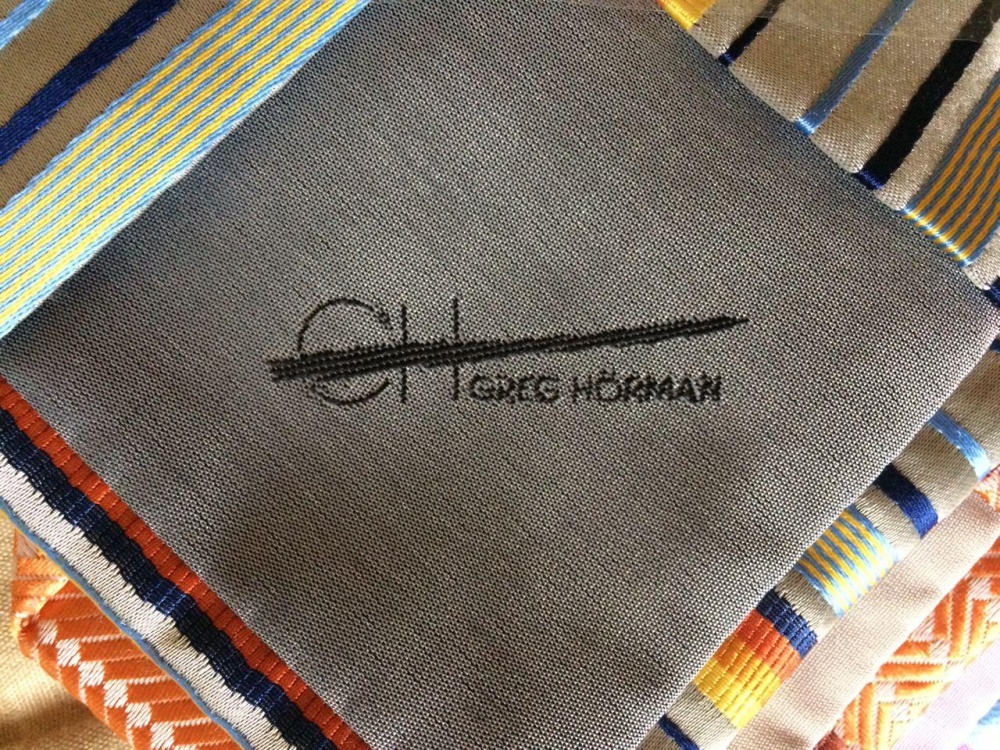 Комплект: 4 шелковых галстука Greg Horman и S.Farichetti ONE SIZE