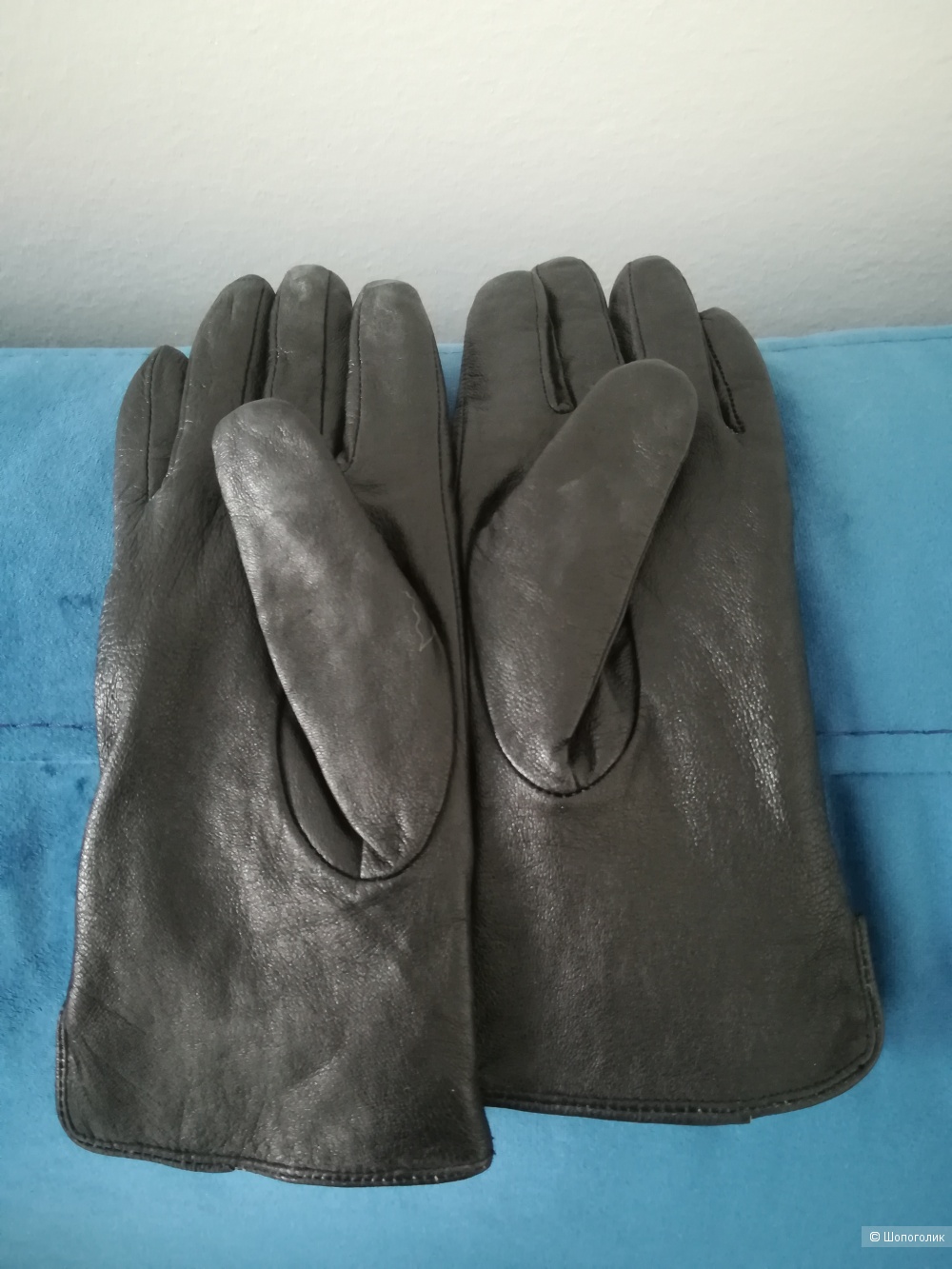 Перчатки кожаные no name,7 размер