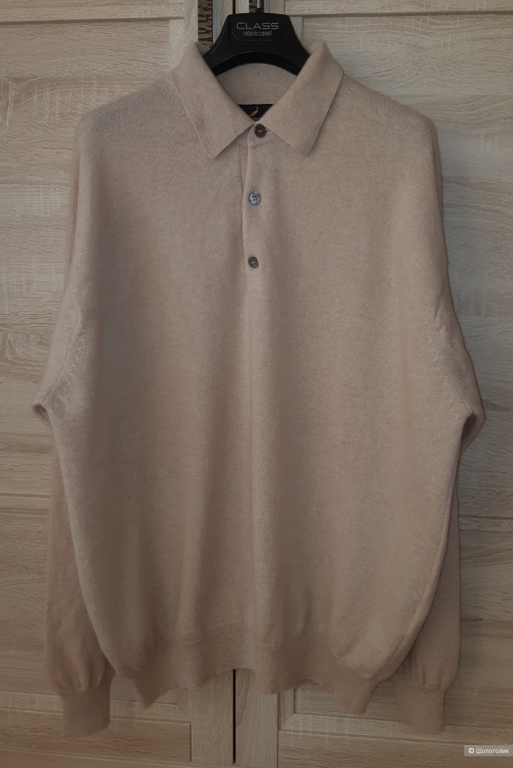 Кашемировый мужской пуловер van graaf, размер l/xl