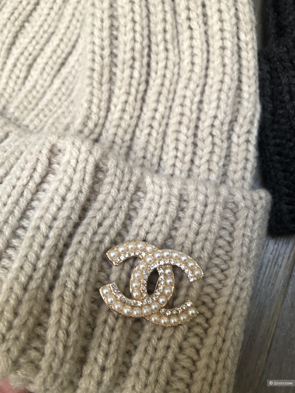 CHANEL Pre-Owned Вязаный Топ с Пэтчами | Черный | FARFETCH KZ