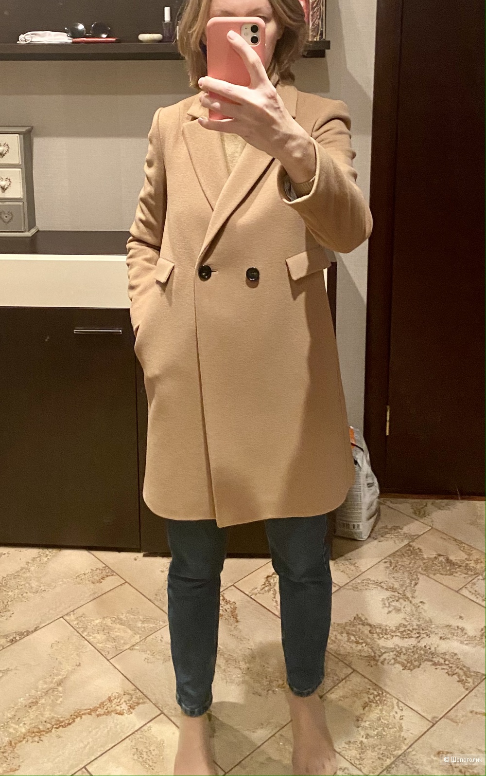 Пальто Massimo Dutti, размер М.