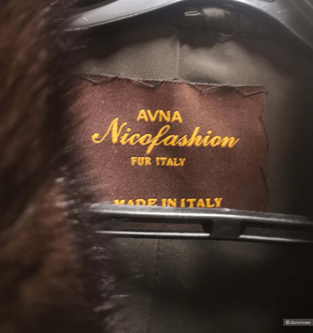 Шуба норковая Avna Nicofashion, размер 42-44